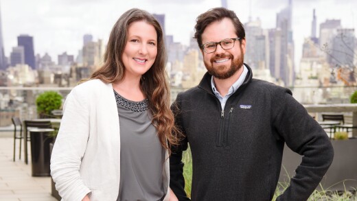 Erin Allard, general manager of Prism, left. Jason Rosen, CEO of Prism and Petal, right.