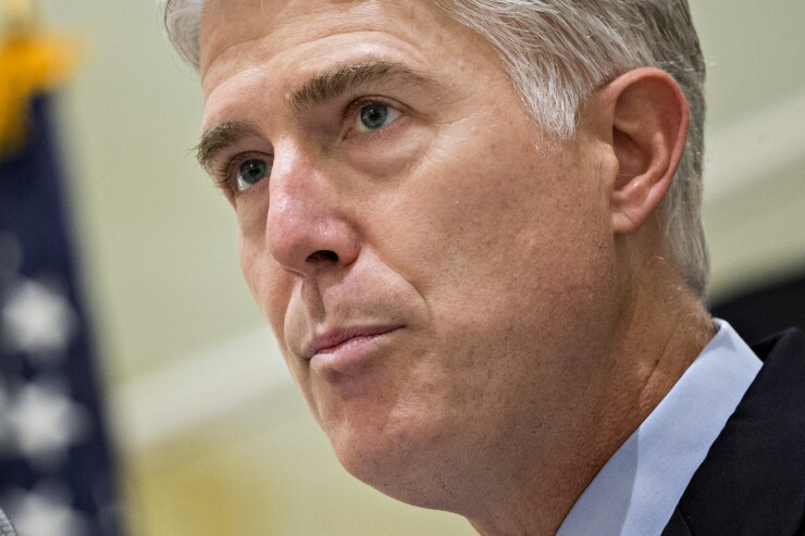Supreme Court Justice Neil Gorsuch-Bloomberg
