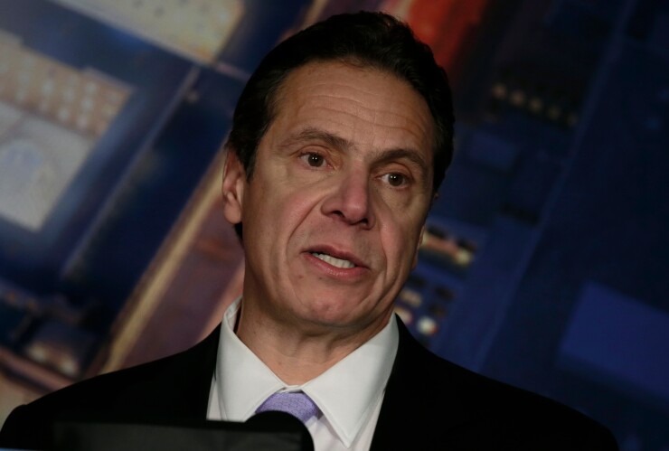 New York Gov. Andrew Cuomo