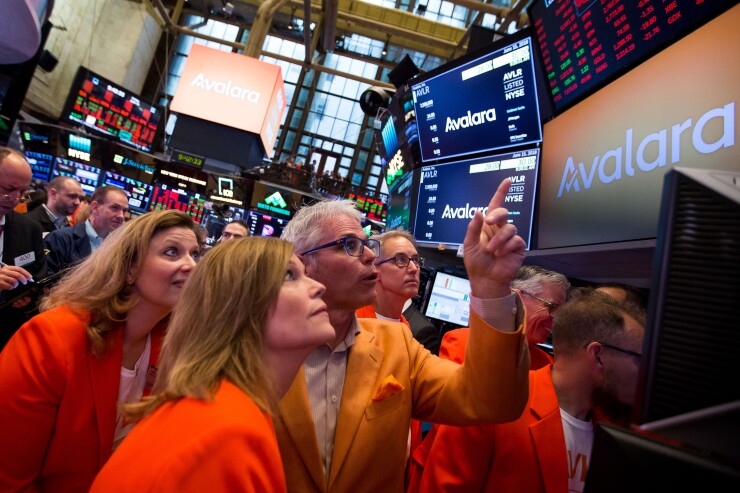 Avalara IPO NYSE