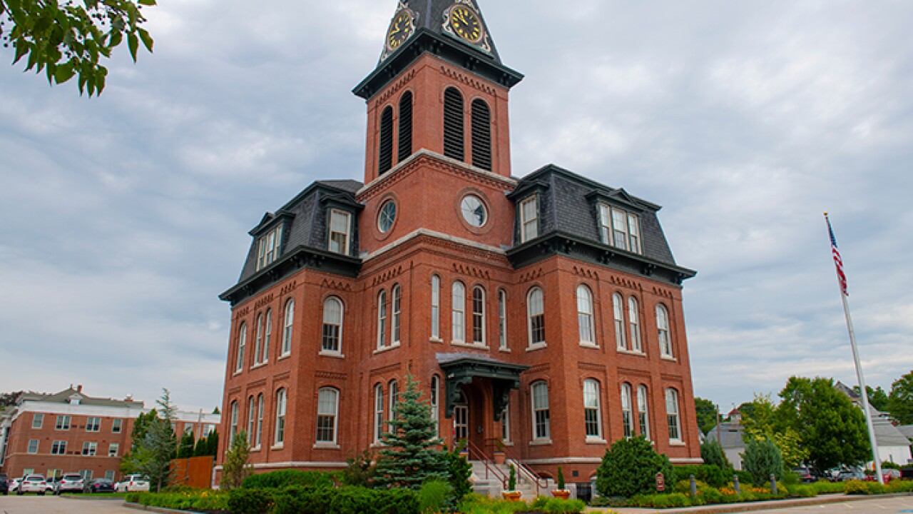 The Ash Street School building in Manchester, New Hampshire
