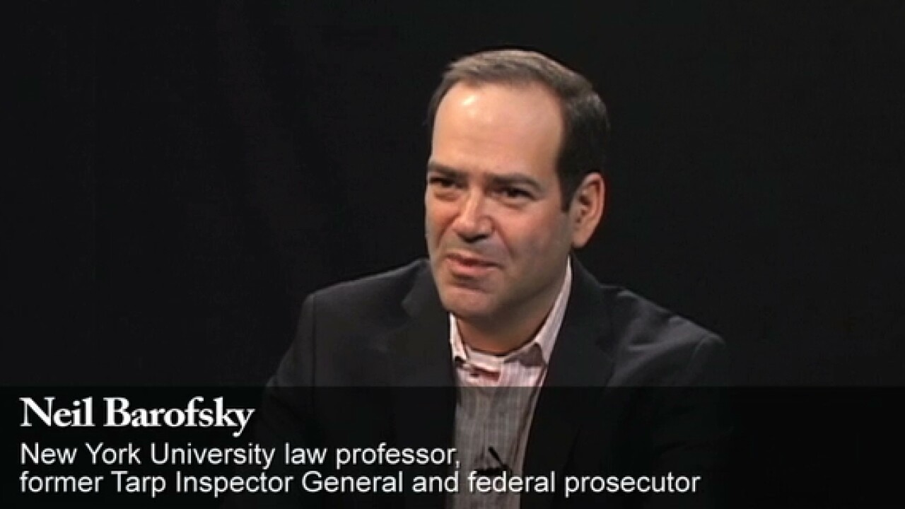 Thumbnail for Video: Neil Barofsky on Why Big Banks Act Badly