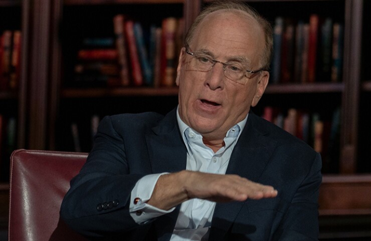 Blackrock CEO Larry Fink