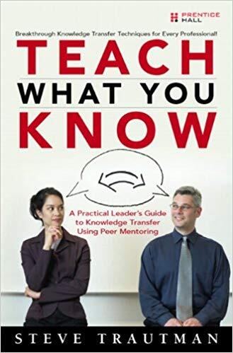Book cover - Teach What You Know
