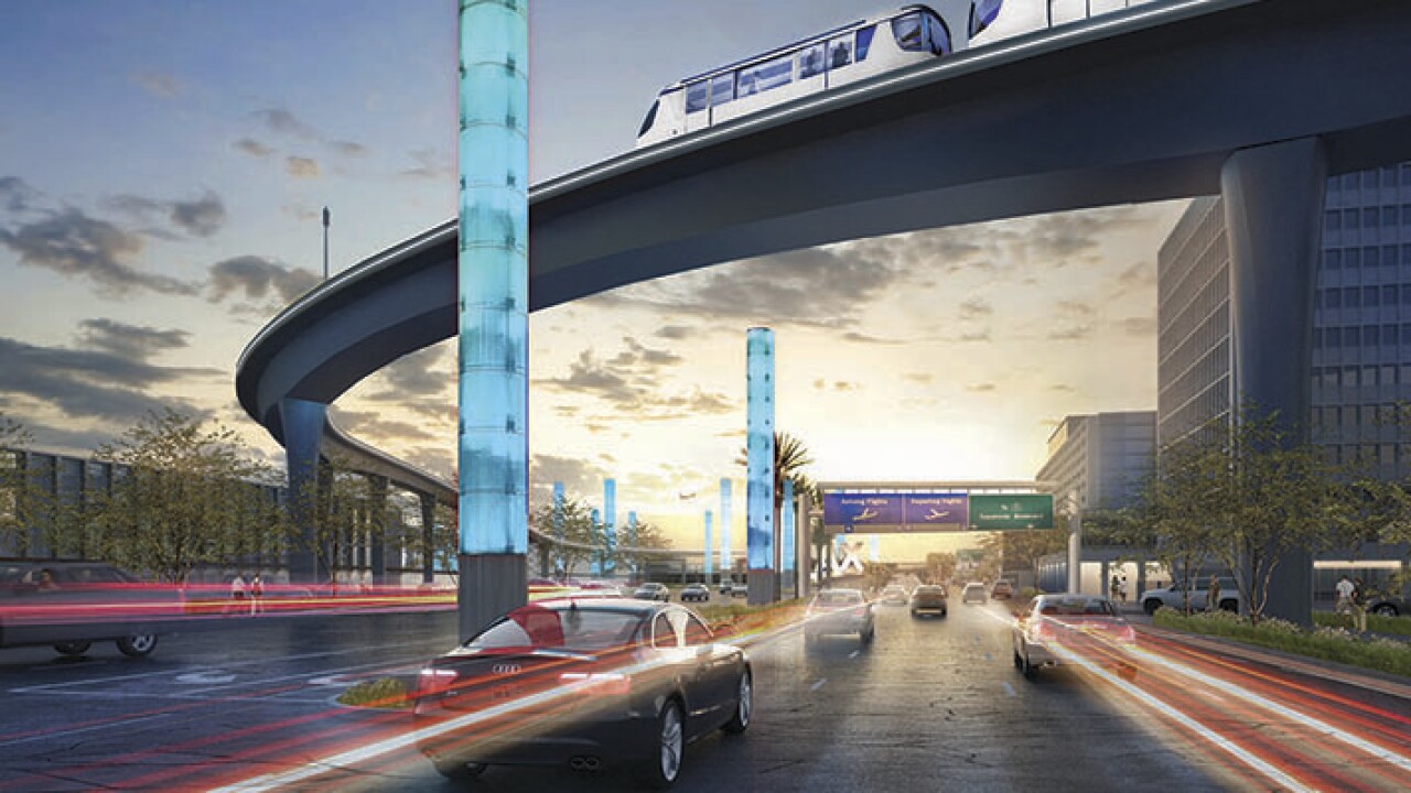 Los Angeles International Airport's automated people mover