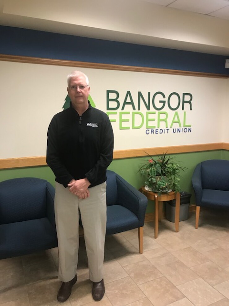 Bangor Federal Credit Union CFO Basil Closson, who will become CEO in April.