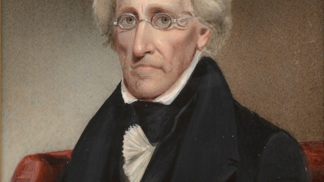 Portrait of Andrew Jackson