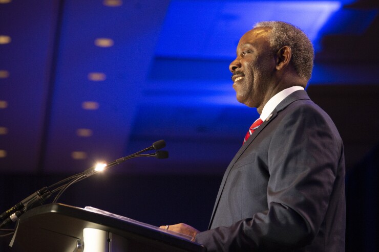 Orange County, Florida, Mayor Jerry Demings at his December 2018 swearing-in.
