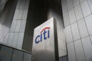A Citi sign outside a bank location.