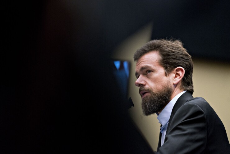 Square and Twitter CEO Jack Dorsey