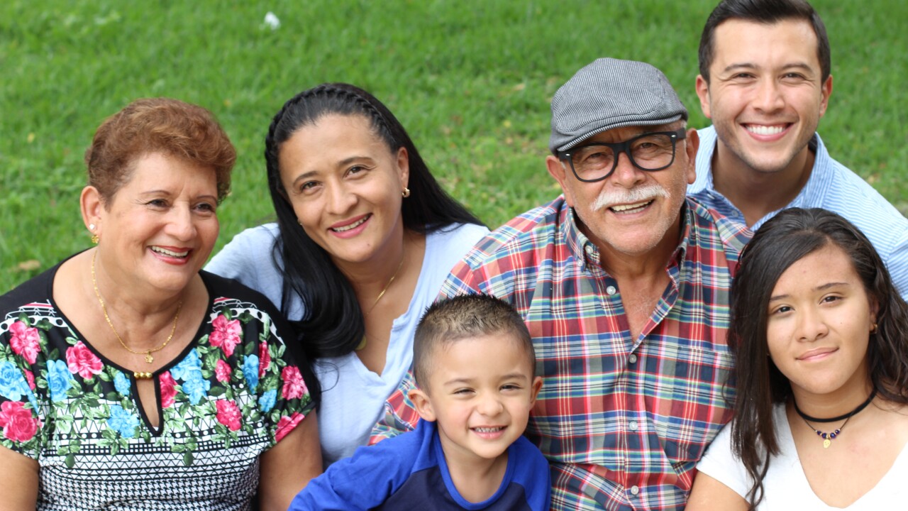 Hispanic and Latino family