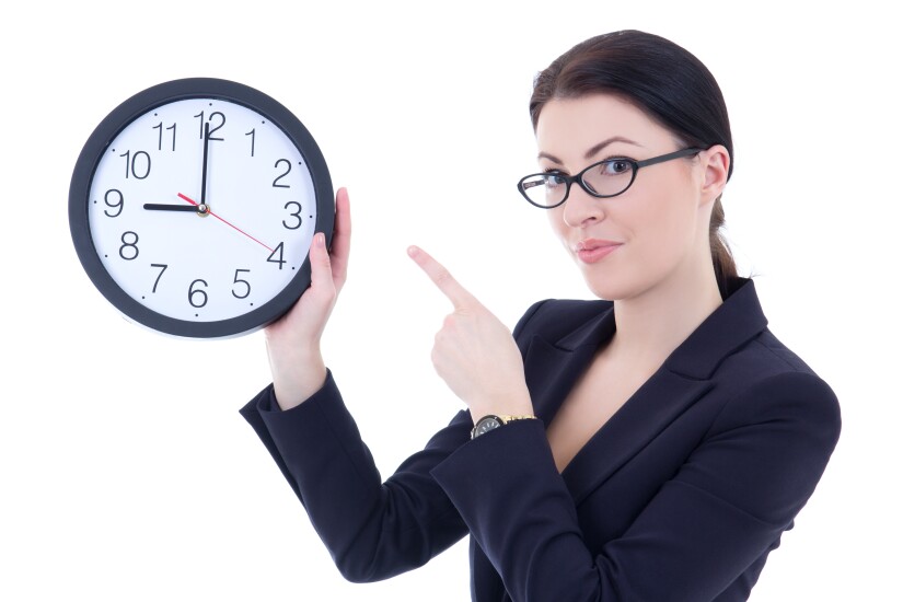 Boss-late-clock-female
