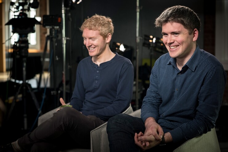 Patrick Collison and John Collison
