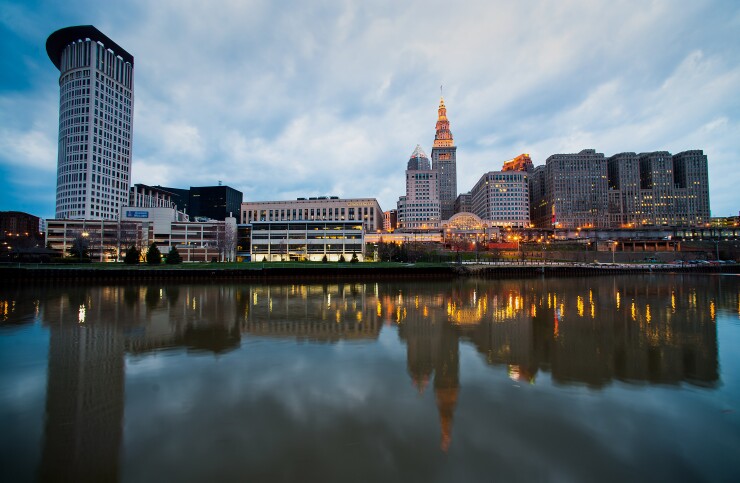 Cleveland skyline