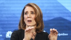 Ruth Porat, chief financial officer of Alphabet, the parent company of Google.