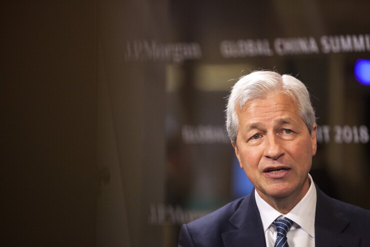 Jamie Dimon, chairman and CEO of JPMorgan Chase