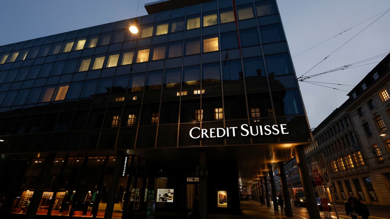Credit Suisse Group AG Branches Ahead of Earnings