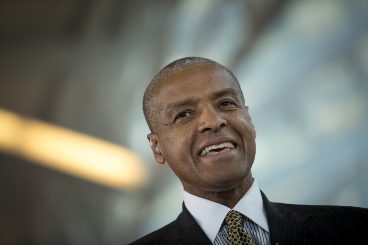 James Reynolds, chief executive officer of Loop Capital Markets LLC, speaks during a Bloomberg Television interview in New York, U.S., on Thursday, June 20, 2013.