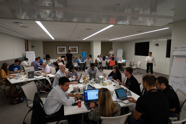 An August 2019 regulatory hackathon in Washington.