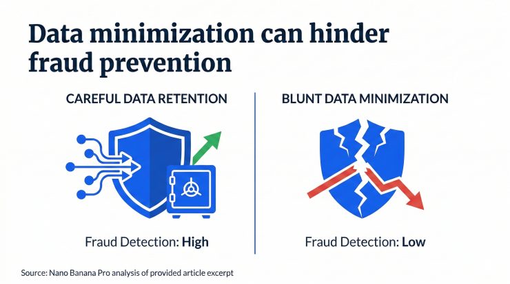 Infographic: Data retention vs blunt minimization