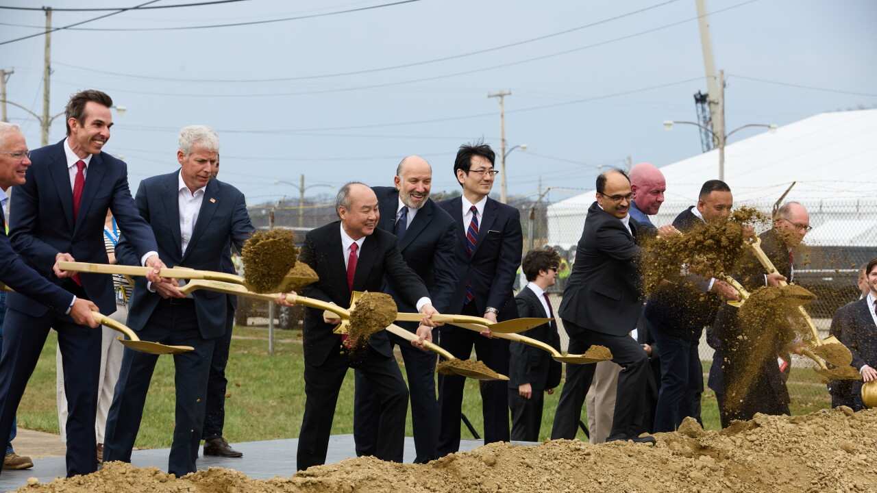 Data center groundbreaking in Piketon, Ohio