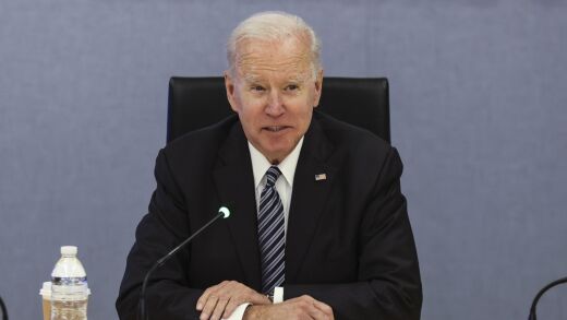 President Biden Receives Briefing On Atlantic Hurricane Outlook And Preparedness At FEMA Headquarters