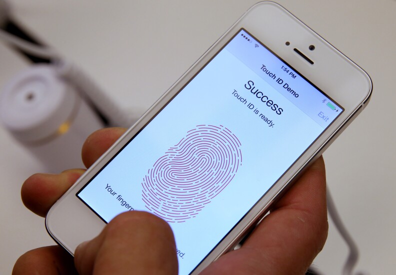 Touch ID demonstration