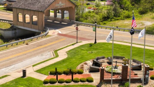 Glen Carbon, Illinois covered bridge