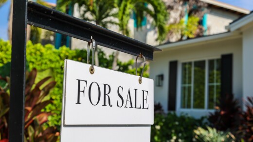 A home for sale in North Miami, Florida