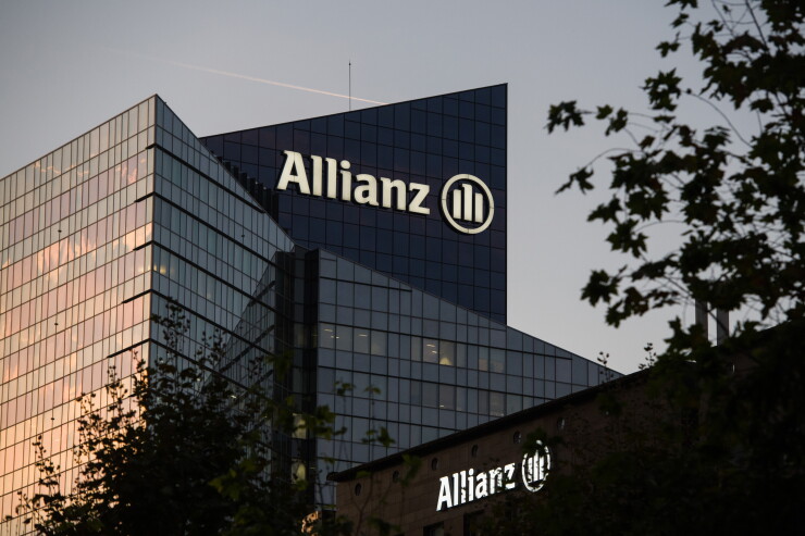 Allianz building in Paris, France