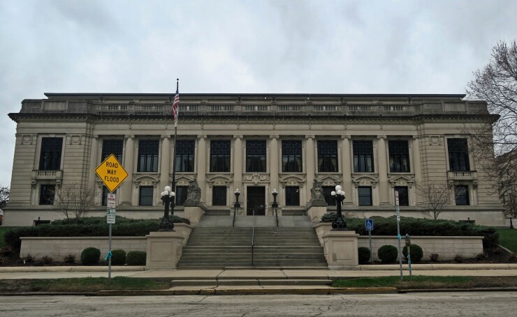 Illinois Supreme Court building in Springfield
