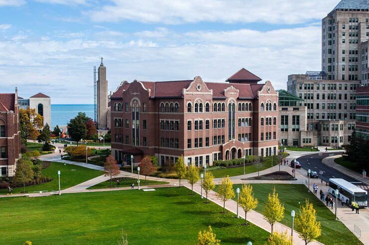 The Loyola University Chicago campus.