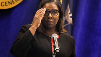 New York Attorney General Letitia James says the OCC's rule threatens to "trap vulnerable consumers in cycles of debt."