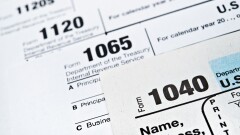 Individual and business tax forms 1040, 1065, 1120 and 1120S