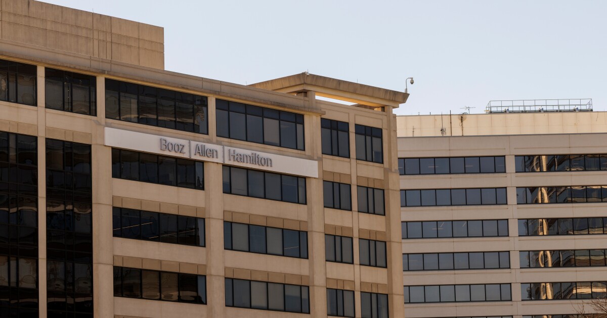 Treasury says it’s canceled Booz Allen Hamilton contracts Treasury says it’s canceled Booz Allen Hamilton contracts