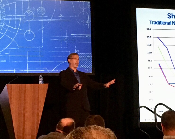 Michael Platt addressing the 2018 Rainmaker Companies' SuperConference