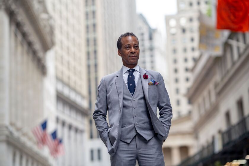Dennis Creary says he goes incognito to Black Lives Matter protests to avoid offending his clients or his employer.