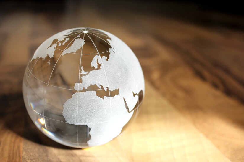 Glass globe