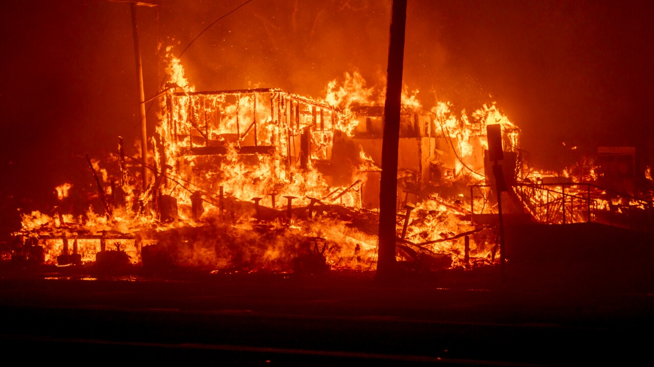 The first fire to pummel Los Angeles was sparked in the Pacific Palisades neighborhood on Tuesday.