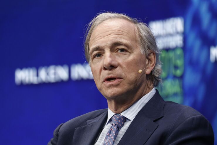 Bridgewater Associates founder Ray Dalio in his mid-March note assured investors that the firm would provide them with “liquidity rather than prohibit” withdrawals.