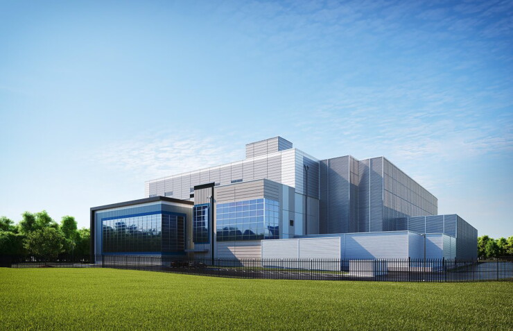 Rendering of the Penzance Management data center project planned for Berkeley County, W.Va.