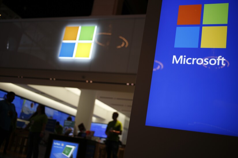 Signage for Microsoft.