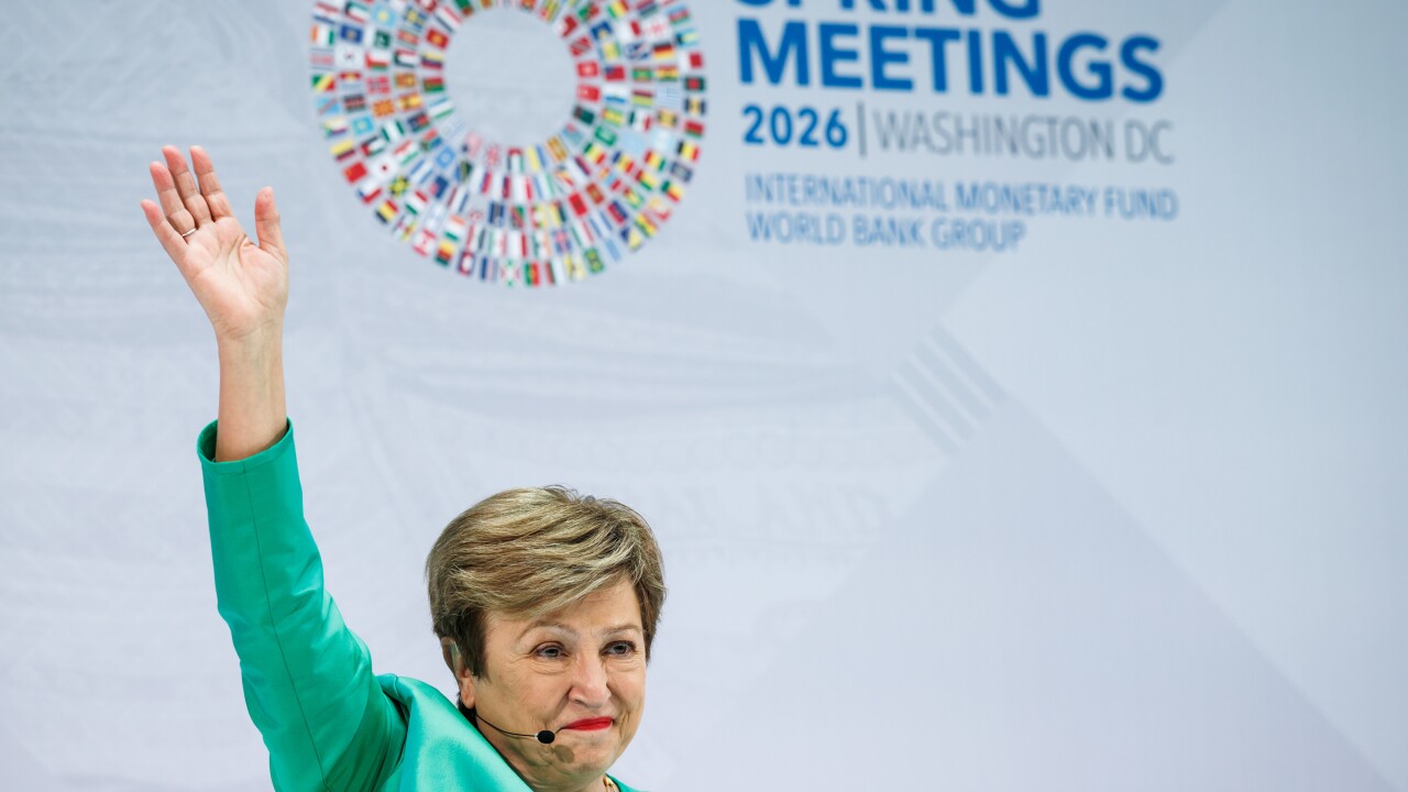 Kristalina Georgieva, managing director of the International Monetary Fund