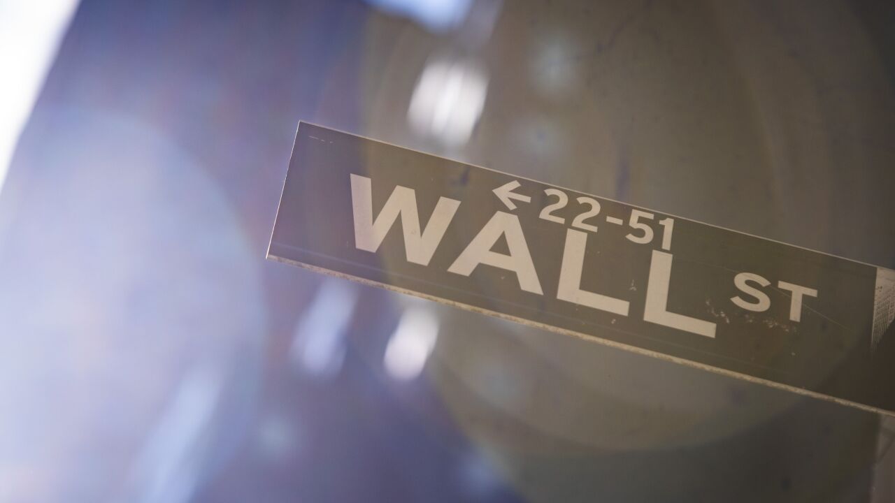 Wall Street Sign