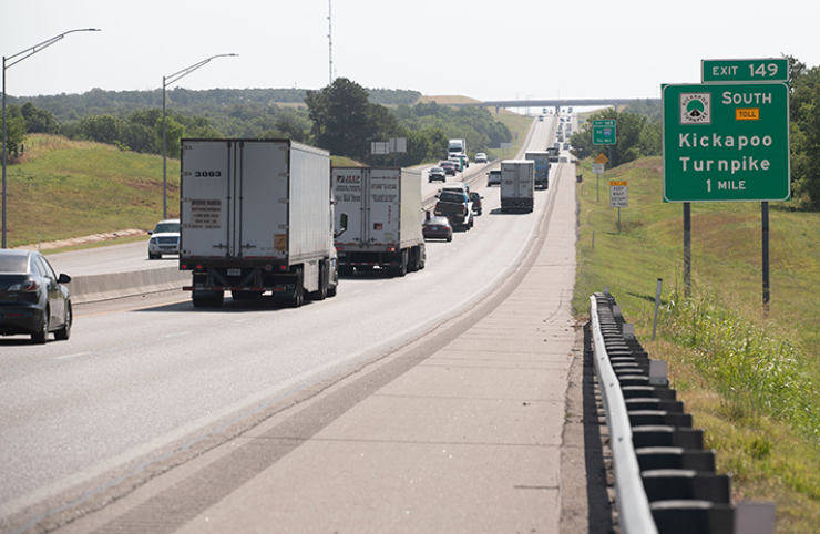 Oklahoma Turnpike toll road