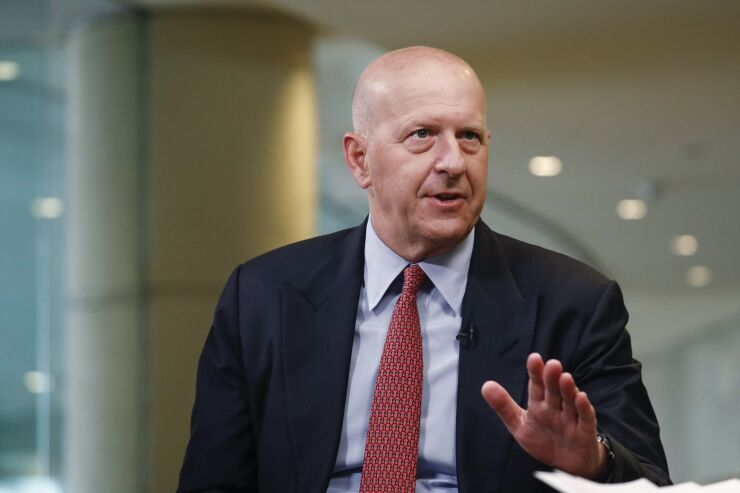 Goldman Sachs CEO David Solomon