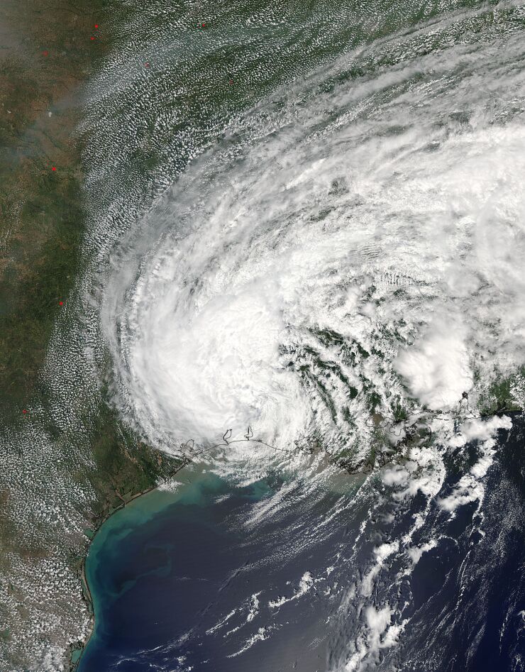 After making landfall Hurricane Harvey, downgraded to a tropical storm dumped more than 50 inches of rainfall on Southeast Texas in August 2017.