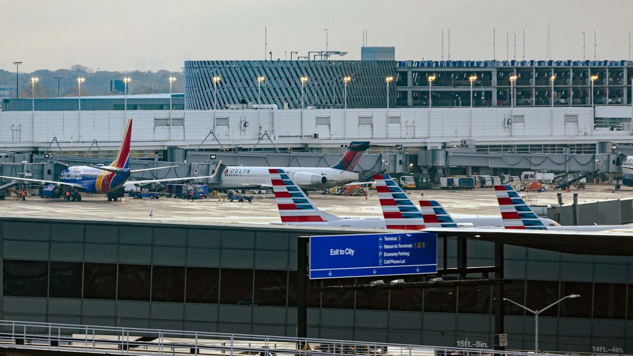 Planes at O'Hare Airport