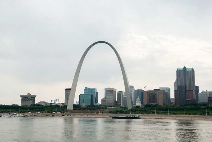 Gateway Arch in St. Louis