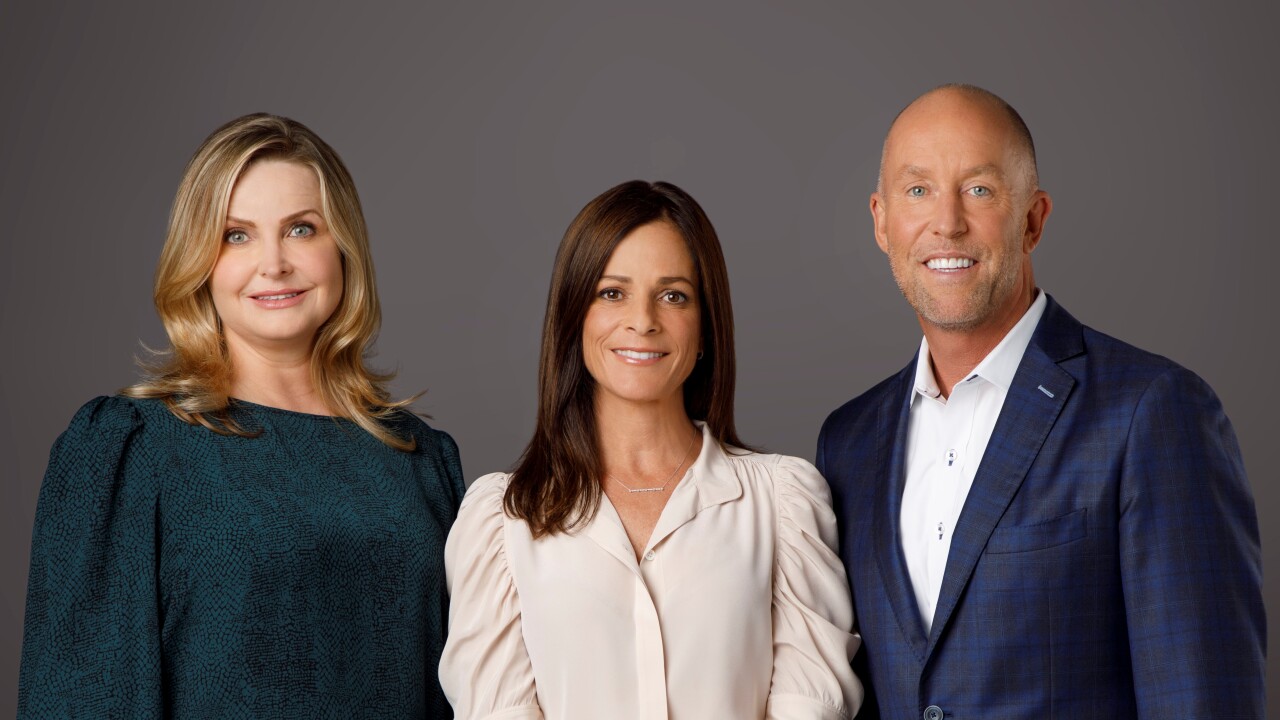 Commie Stevens, Shannon Eusey and Matt Cooper of Beacon Pointe Advisors